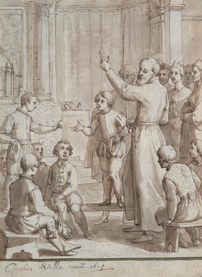 Bir öğretmen olarak Aziz Philip by Jacques Stella