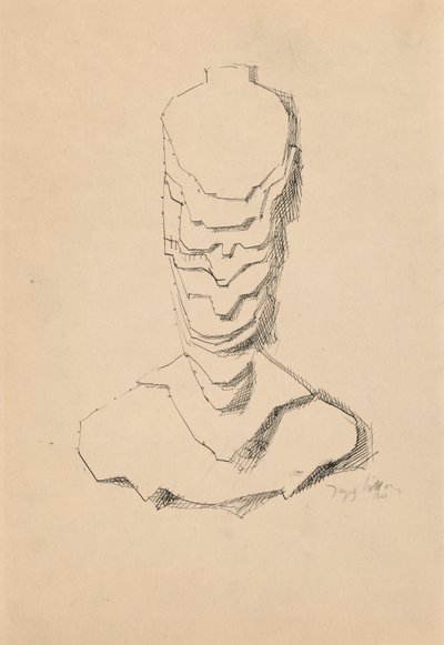 Soyut Yapı (Baudelaire) by Jacques Villon