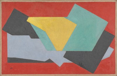 Renk perspektifi (Yatay) by Jacques Villon