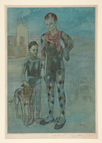Akrobatlar by Jacques Villon