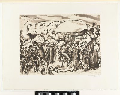Hasat Rakamları Friesz, Les Vendanges (orijinal başlık) by Jacques Villon