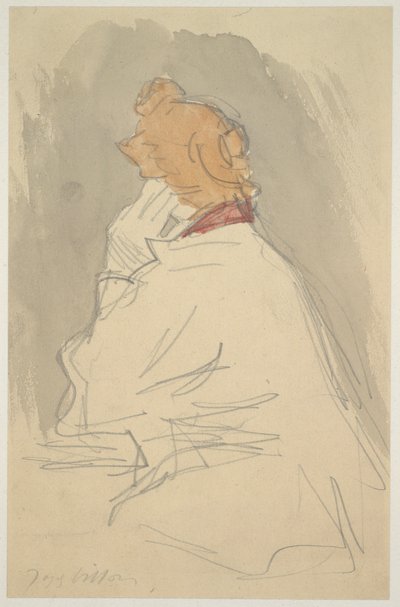 Oturan Kadın by Jacques Villon