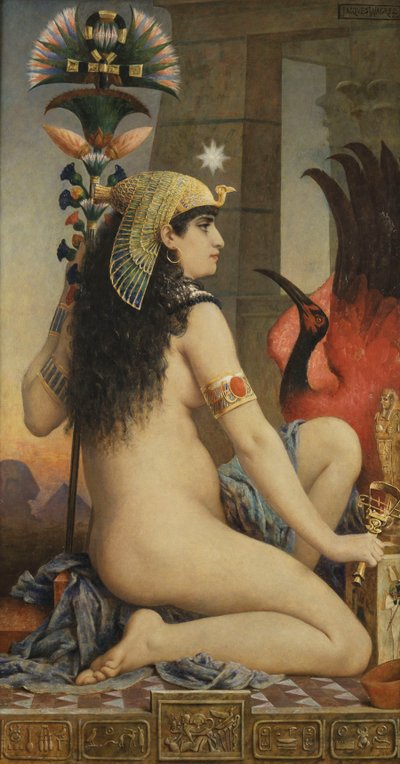 Mısırlı Kadın, 1875 by Jacques Wagrez