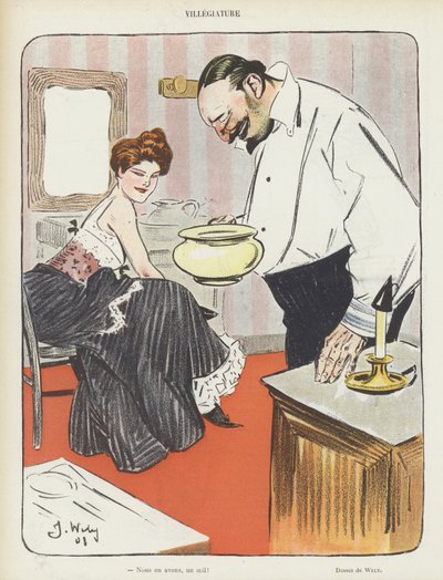 Le Rire için İllüstrasyon by Jacques Wely