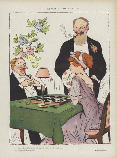 Le Rire için İllüstrasyon by Jacques Wely