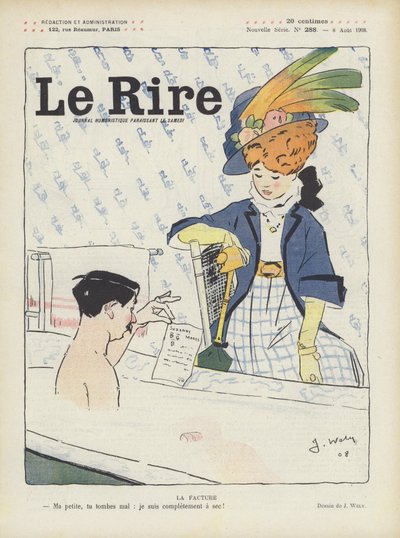 Le Rire için İllüstrasyon by Jacques Wely