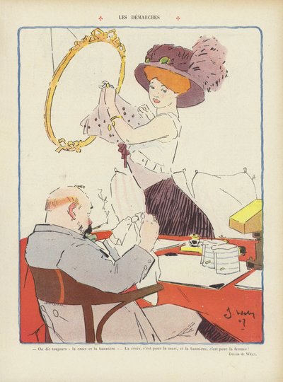 Le Rire için İllüstrasyon by Jacques Wely