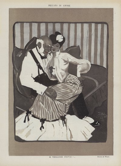 Le Rire için İllüstrasyon by Jacques Wely