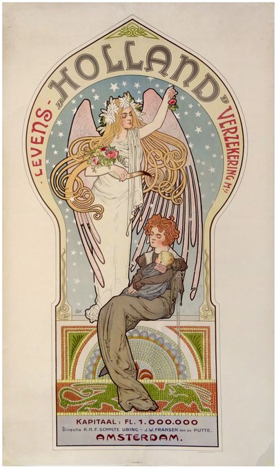 Hollanda Hayat Sigortası, c. 1910. by Jacques Zon