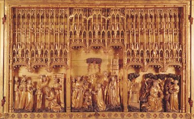 Azizler ve Şehitler Altarpiece, orta panel Vaftizci Aziz John