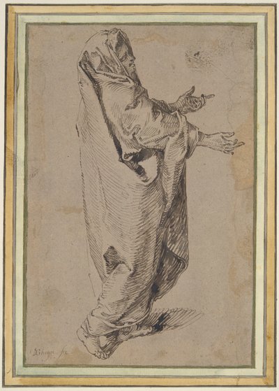 Daimi Bakire Meryem için Eğitim by Jacques de Gheyn II