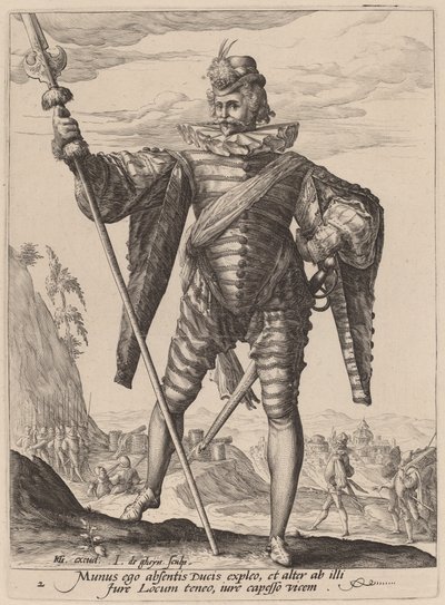 Yarbay by Jacques de Gheyn II after Hendrik Goltzius