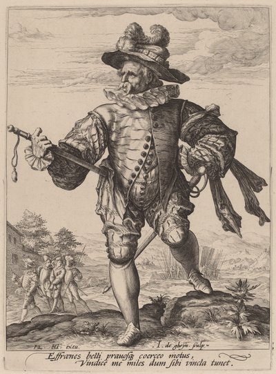 amir by Jacques de Gheyn II after Hendrik Goltzius