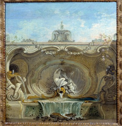 Çeşme bahçesi. Jacques De Lajoue