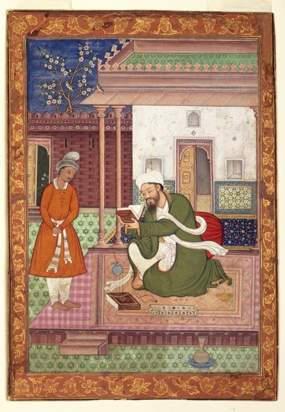 Öğrencisi ile bilgili bir adam, c.1570 by Jagjivan
