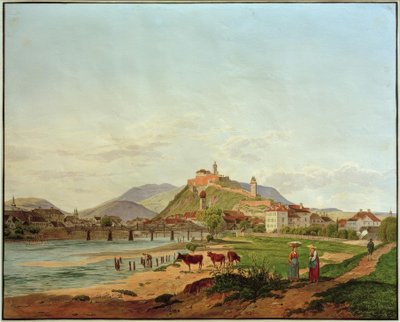 Graz manzarası by Jakob Alt