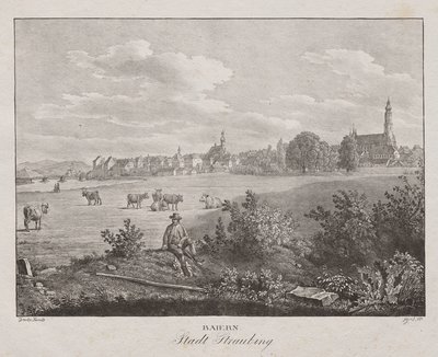 Bavyera, Straubing şehri by Jakob Alt