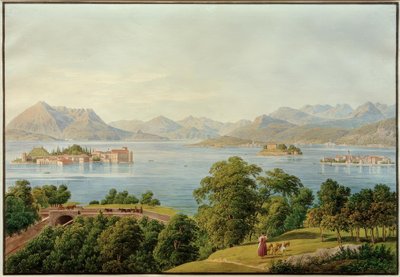 Maggiore Gölü (İtalyan / Schweiz). by Jakob Alt