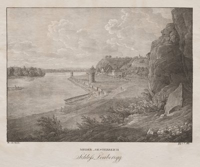 Nieder-oesterreich, Schloss Louberegg by Jakob Alt