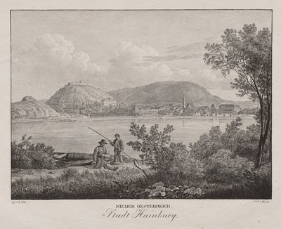 Nieder-oesterreich, Stadt Hainburg by Jakob Alt