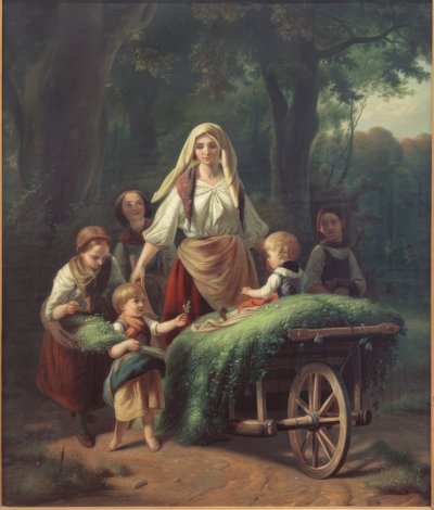 ormandan eve gelmek by Jakob Becker