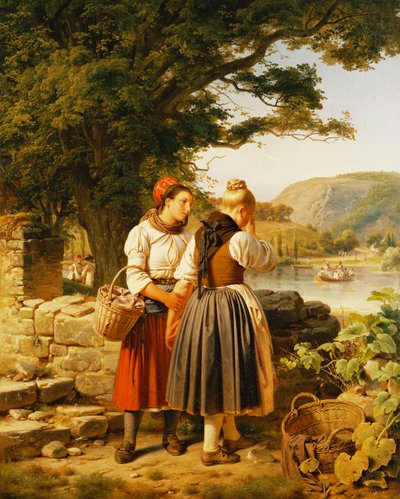Veda, 1842 by Jakob Becker
