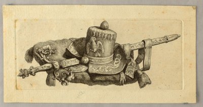 Vinyet, Kutsanmış Bir Kılıç ve Şapka by Jakob Frey