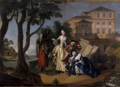 Falcı Çingene, 1762 by Jakob Michel