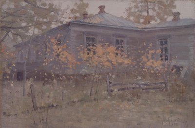 Sonbaharda bir kır evi, 1902 by Jakov Jakovlevich Kalinichenko