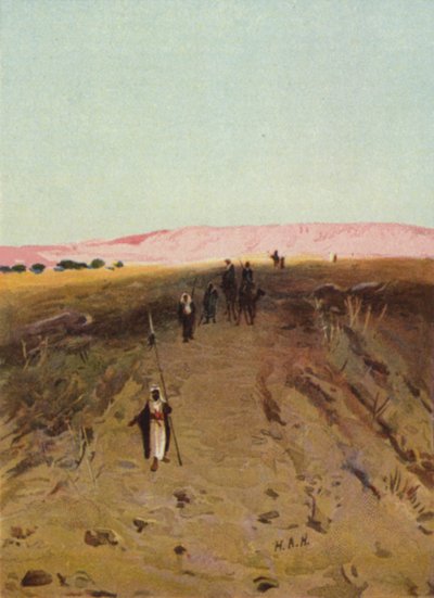 Bir Doğu karayolu (renkli taş) by James (after) Clark
