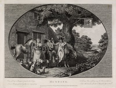 Robert Pollard (1755-1838) tarafından kazınmış avcılık by James (after) Pollard