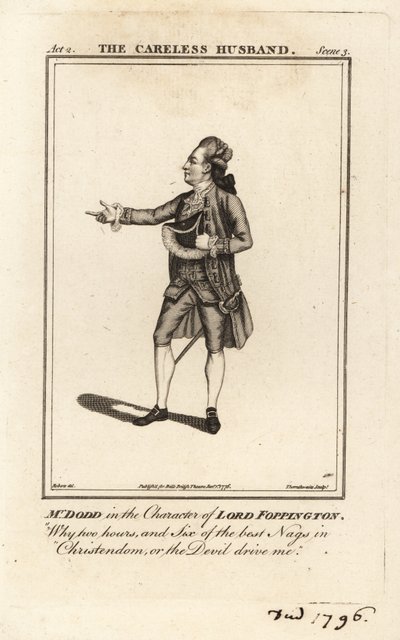 Bay James William Dodd, Colley Cibber