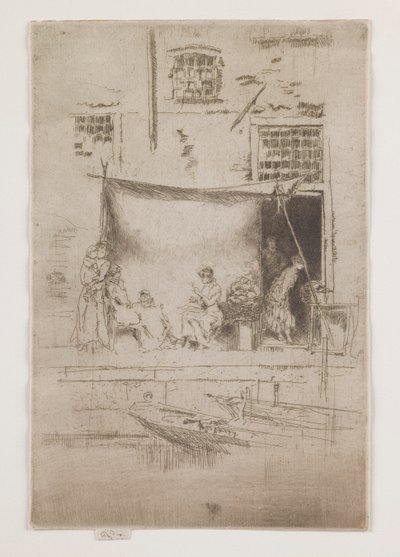 meyve tezgahı by James Abbott McNeill Whistler