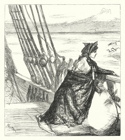 Deniz Kenarı Hekzametreler (gravür) by James Abbott McNeill (after) Whistler