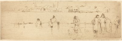 Dolgu Üzerine Bir Eskiz. by James Abbott McNeill Whistler
