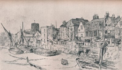 Adem ve Havva: Eski Chelsea, 1879, 1903 by James Abbott McNeill Whistler