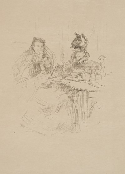 Beş çayı by James Abbott McNeill Whistler