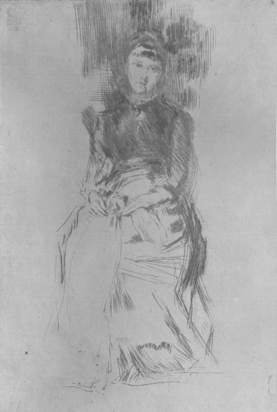 Agnes, c1875, 1904 by James Abbott McNeill Whistler