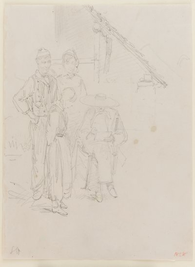 Bir Sanatçı Eskizleri, 1858. by James Abbott McNeill Whistler