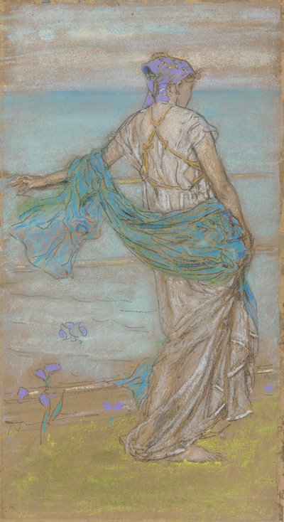 Annabel Lee, 1885-1887. by James Abbott McNeill Whistler