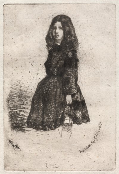 Annie. by James Abbott McNeill Whistler
