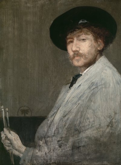 Aranjman Gri: Ressamın Portresi, 1872 dolayları by James Abbott McNeill Whistler
