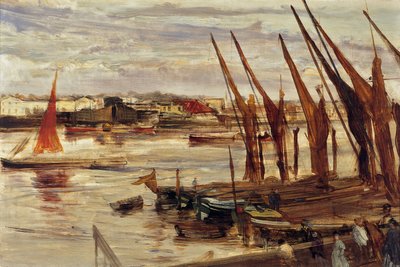 Battersea Menzil, c.1863 by James Abbott McNeill Whistler