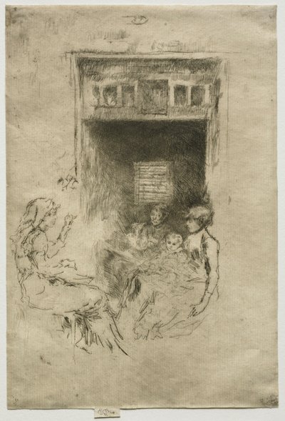 Boncuk Telleri. by James Abbott McNeill Whistler