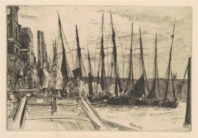 Billingsgate, 1859. by James Abbott McNeill Whistler