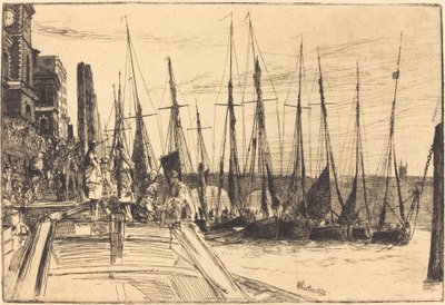 Billingsgate, 1859. by James Abbott McNeill Whistler