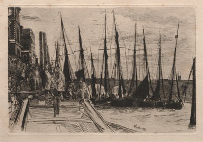 Billingsgate, 1859. by James Abbott McNeill Whistler