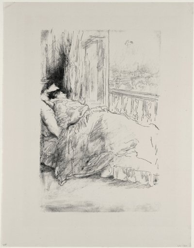 Balkonun Yanında, 1896 by James Abbott McNeill Whistler