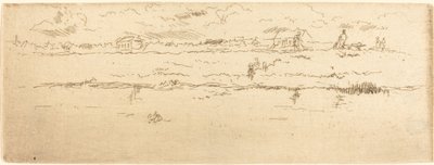 Kanal, Oostende, 1887. by James Abbott McNeill Whistler