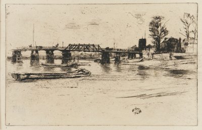 Chelsea, 1879. by James Abbott McNeill Whistler
